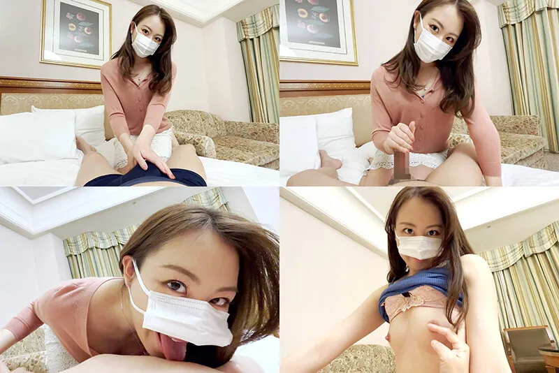 【人妻主観】彼女と主観でエッチな撮影!恥ずかしご奉仕大量射精|h_1741intx00005